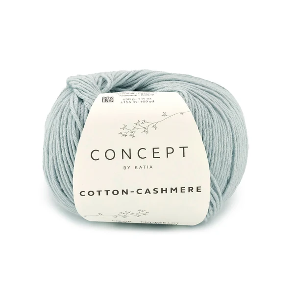 Katia Cotton-Cashmere 93 Light blue