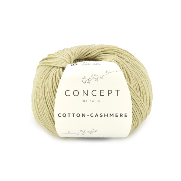 Katia Cotton-Cashmere 92 Green tea