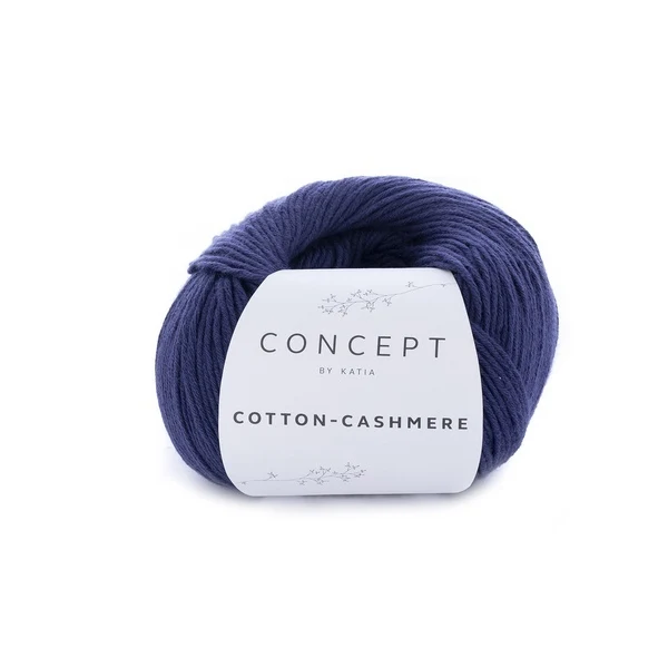 Katia Cotton-Cashmere 62 Dark blue