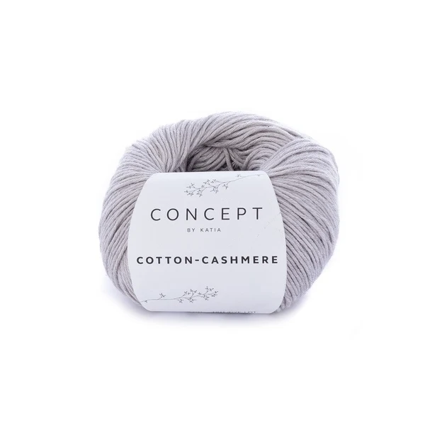 Katia Cotton-Cashmere 56 Stone grey