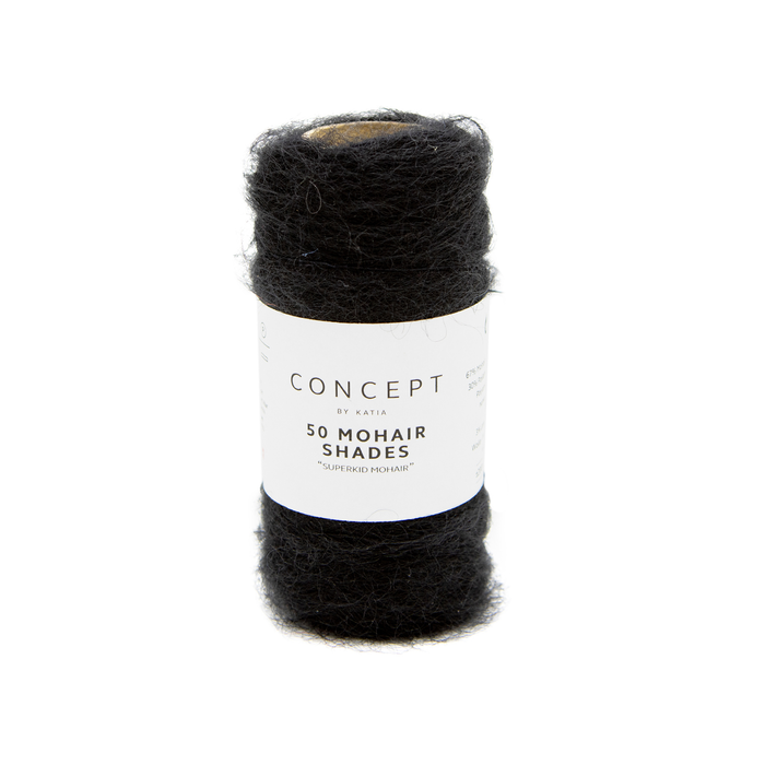 Katia 50 Mohair Shades 10 Black