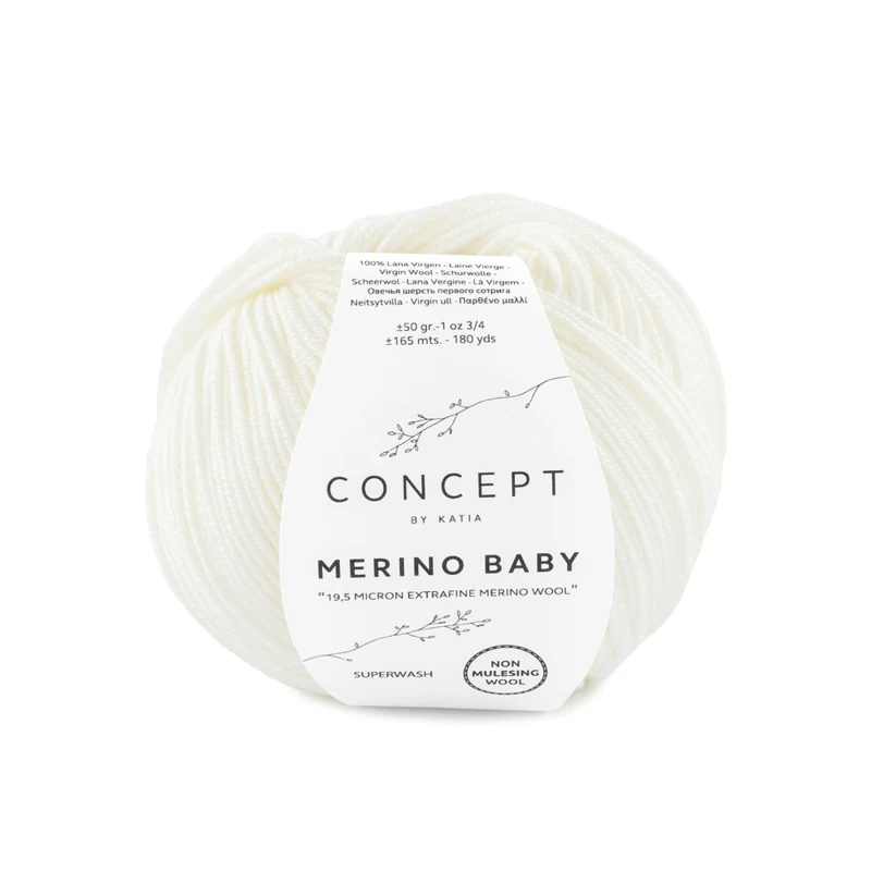Katia Concept  Merino Baby 003 Ecru