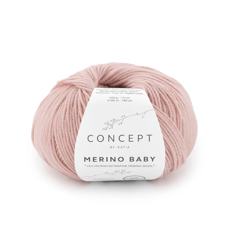 Katia Concept Merino Baby 163 Light pink