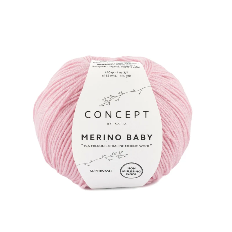 Katia Concept Merino Baby 092 Light pink
