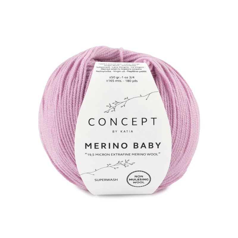 Katia Concept Merino Baby 069 Medium rose