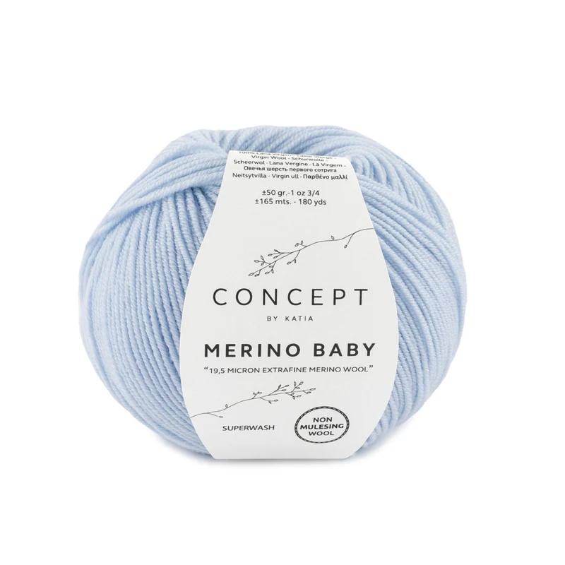Katia Concept Merino Baby 093 Sky blue