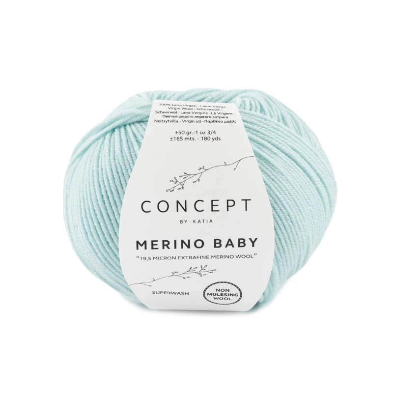 Katia Concept Merino Baby 073 Whitish green