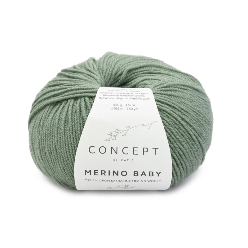 Katia Concept Merino Baby 157 Sage