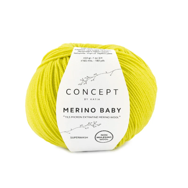 Katia Concept Merino Baby 154 Luminous green