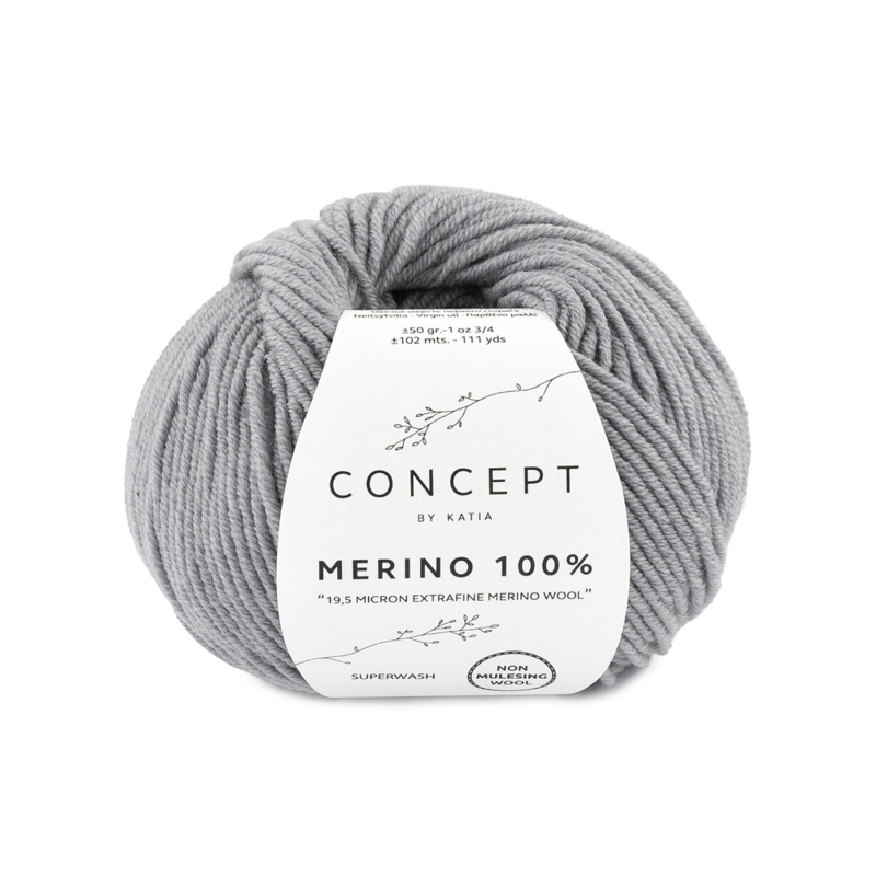 Katia Merino 100% 504 Window grey