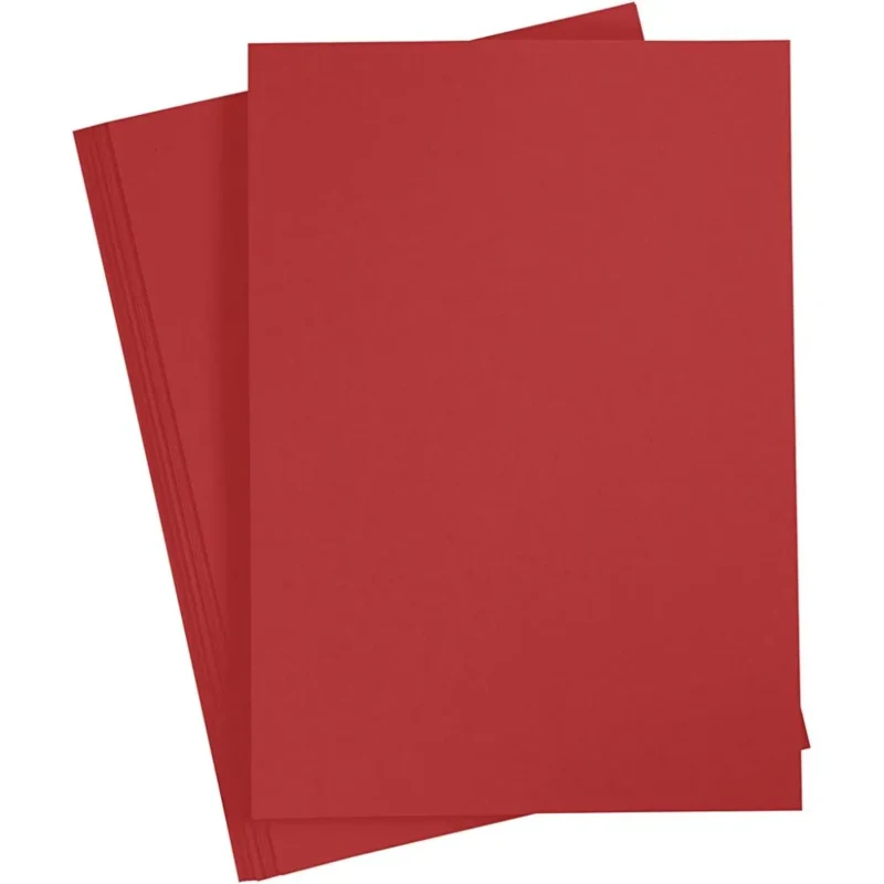 Paper, 20 pcs, A4 - Red