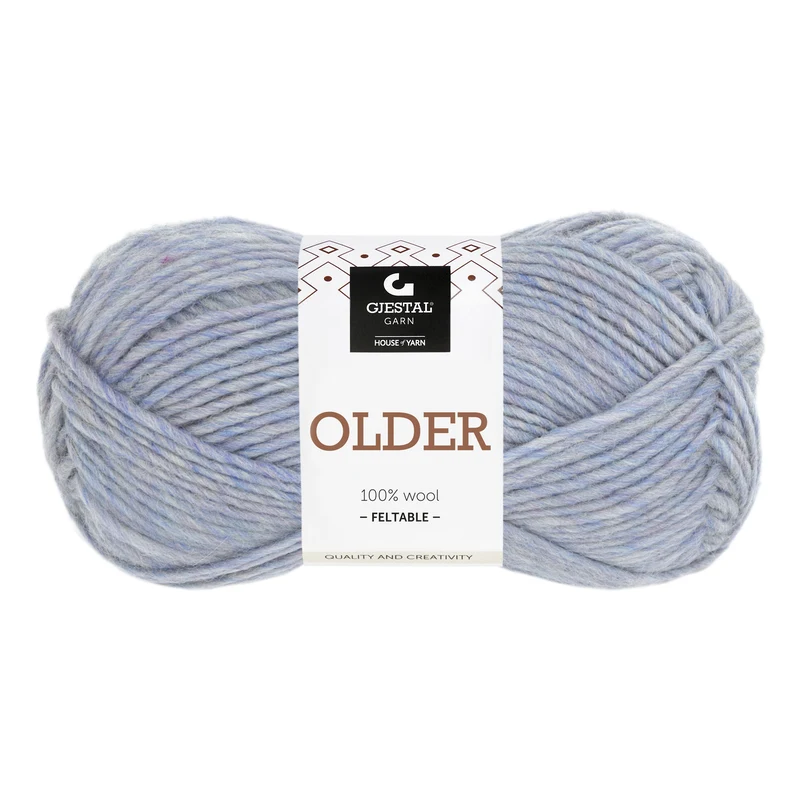 Gjestal Older 431 Blue purple heathered