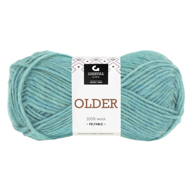 Gjestal Older 432 Turquoise heathered