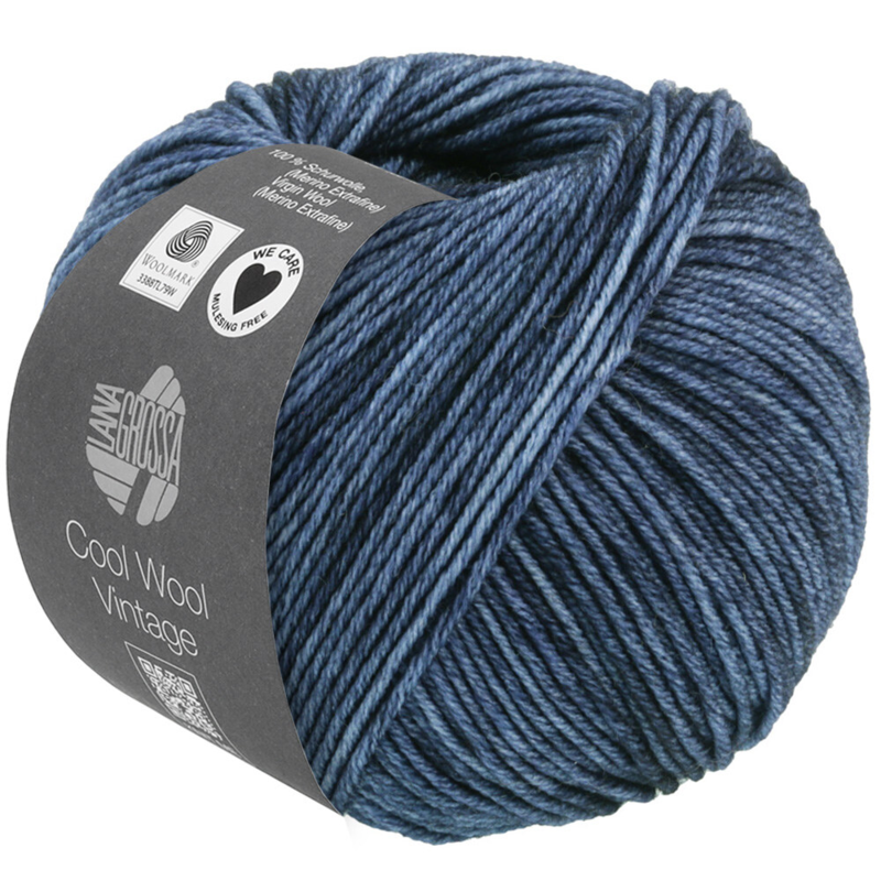 Lana Grossa Cool Wool Vintage 66 Dark blue