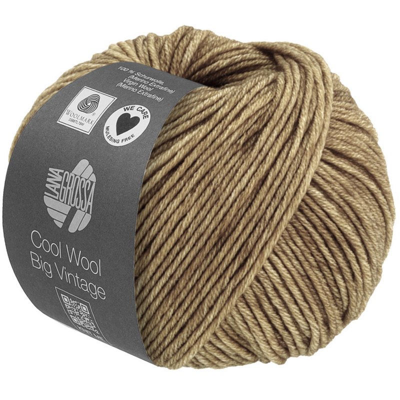 Lana Grossa Cool Wool Big Vintage 82 Sand Beige