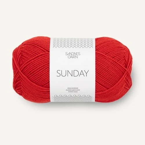 Sandnes Sunday 4018 Scarlet red