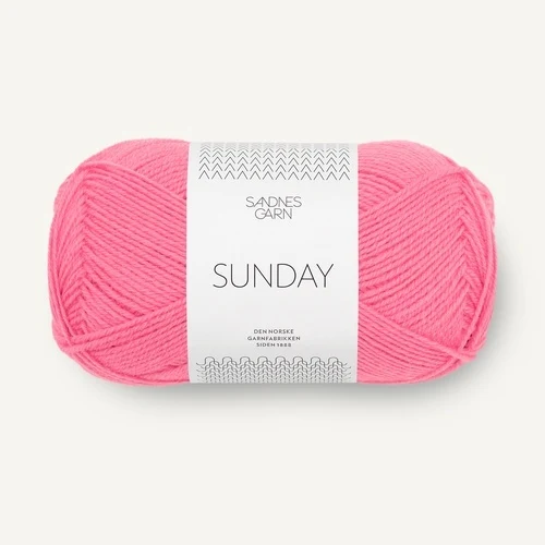 Sandnes Sunday 4315 Bubblegum pink