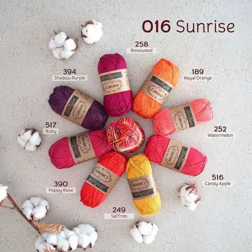 016 Sunrise - Color palette