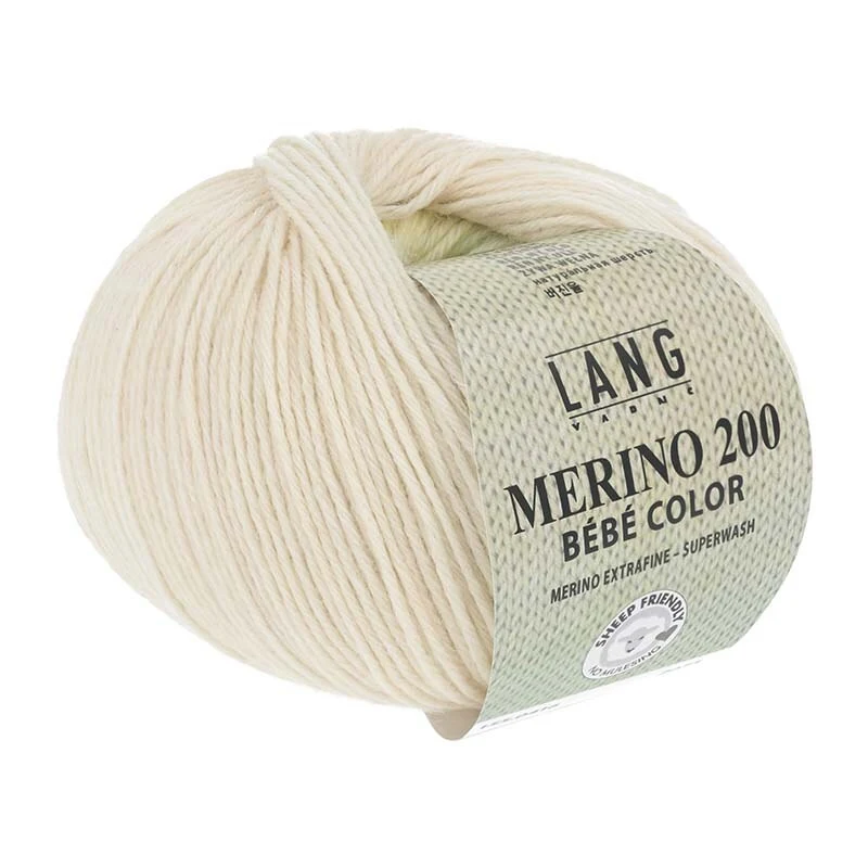 Lang Yarns MERINO 200 BEBE COLOR 416