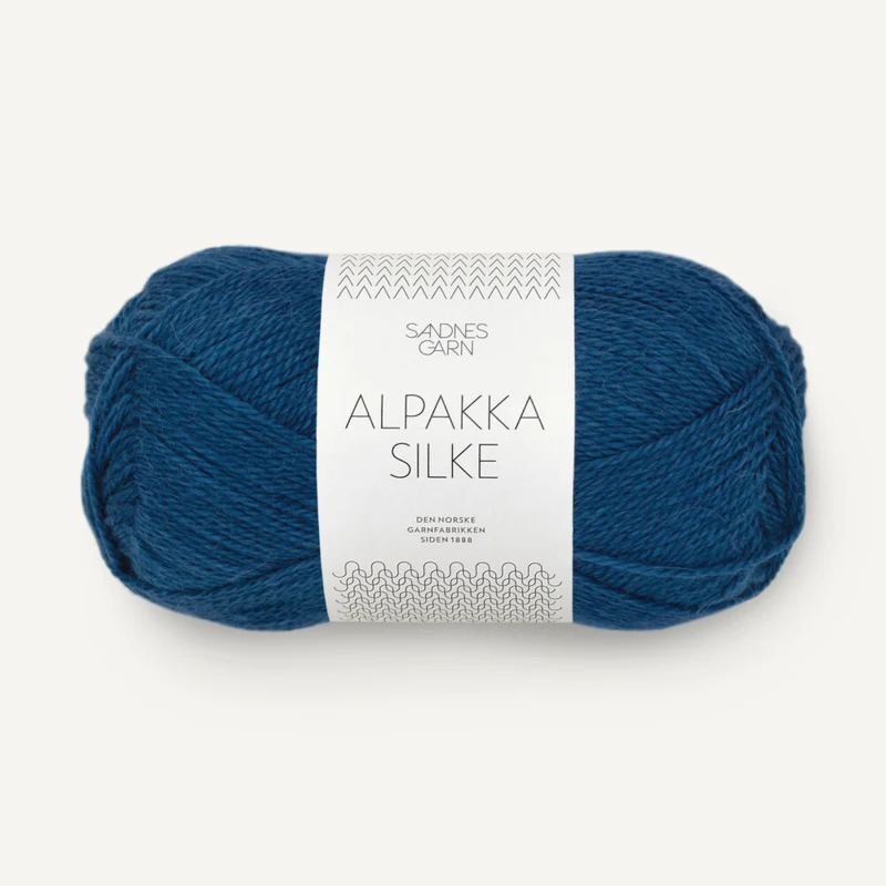 Sandnes Alpakka Silke 6063 Ink Blue