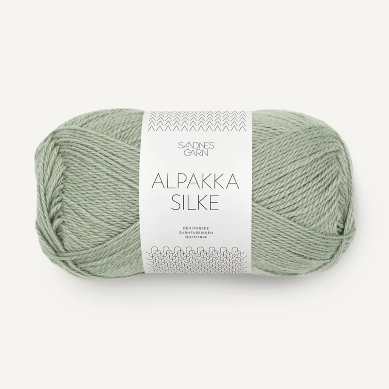 Sandnes Alpakka Silke 8521 Dusty Light Green