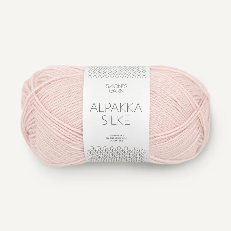 Sandnes Alpakka Silke 3511 Powder Pink
