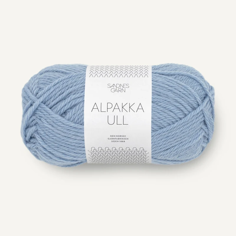 Sandnes Alpakka Ull 6032 Blue Hydrangea