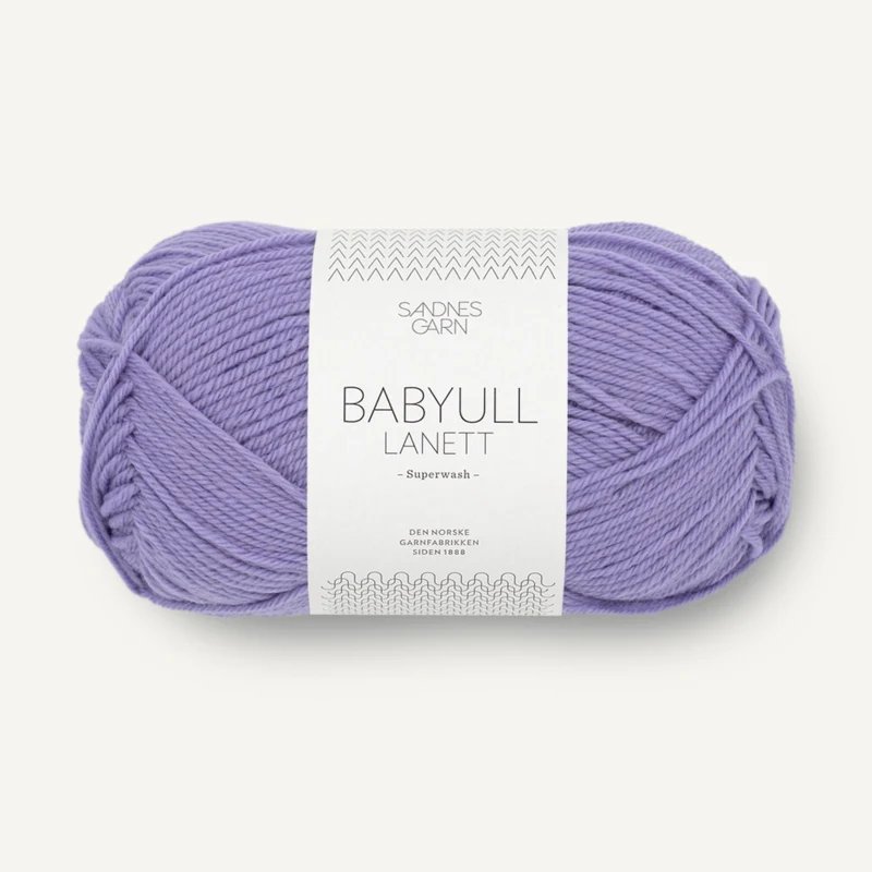 Sandnes Babyull Lanett 5224 Purple