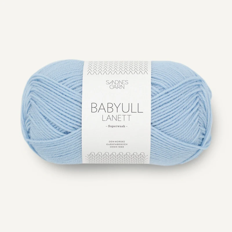 Sandnes Babyull Lanett 5930 Light Blue