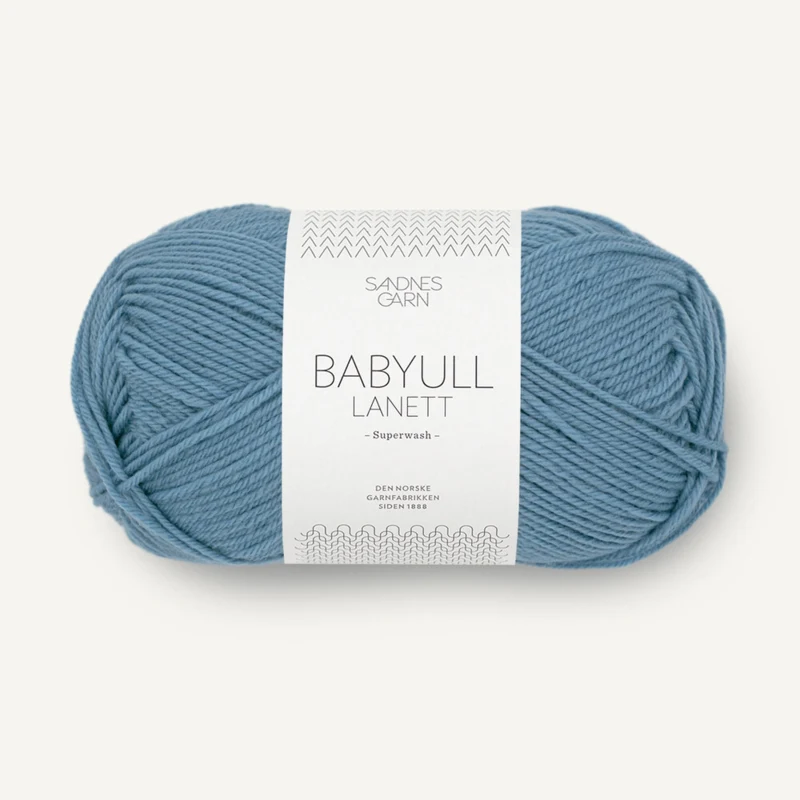 Sandnes Babyull Lanett 6033 Medium Blue