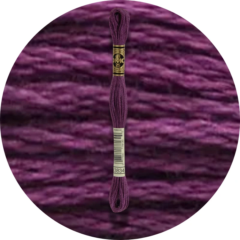 Mouliné Spécial 25, Blue/Purple 3834