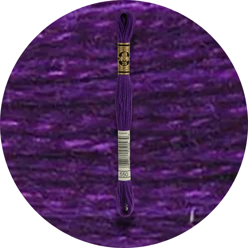 Mouliné Spécial 25, Blue/Purple 0550