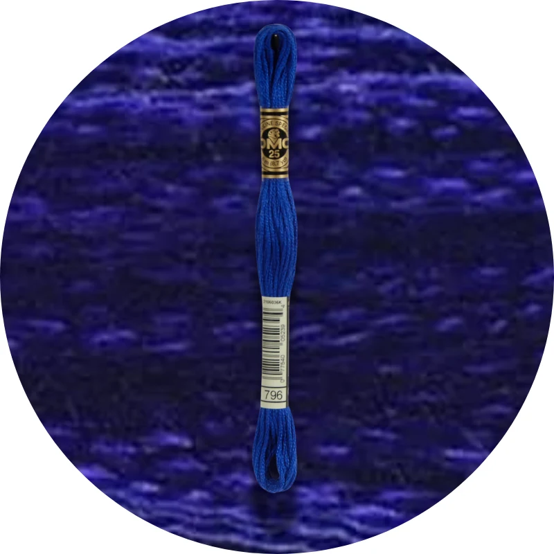Mouliné Spécial 25, Blue/Purple 0796