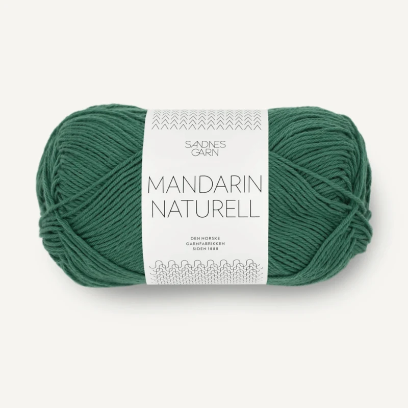 Sandnes Mandarin Naturell 8052 Dark green