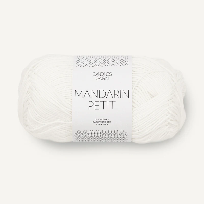 Sandnes Mandarin Petit 1002 White