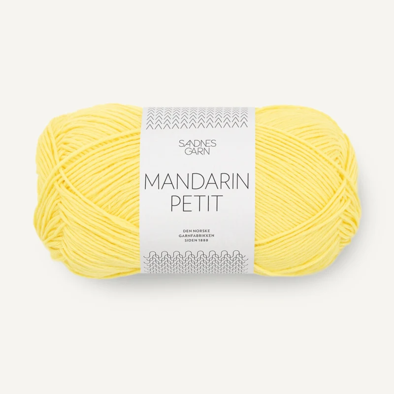 Sandnes Mandarin Petit 9004 Lemon