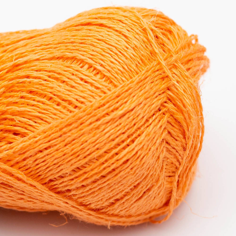 BC Garn Lino 37 Bright Orange