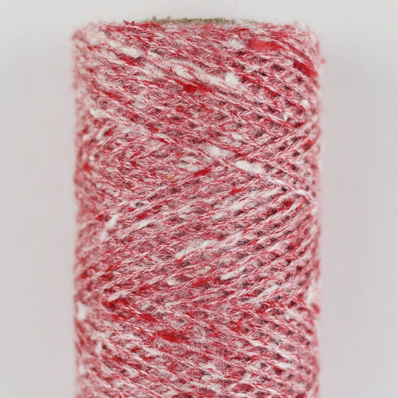 Tussah Tweed sp48 Red-White-Mix