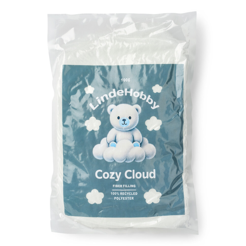 LindeHobby Cozy Cloud Recycled Fiber Filling 100 g