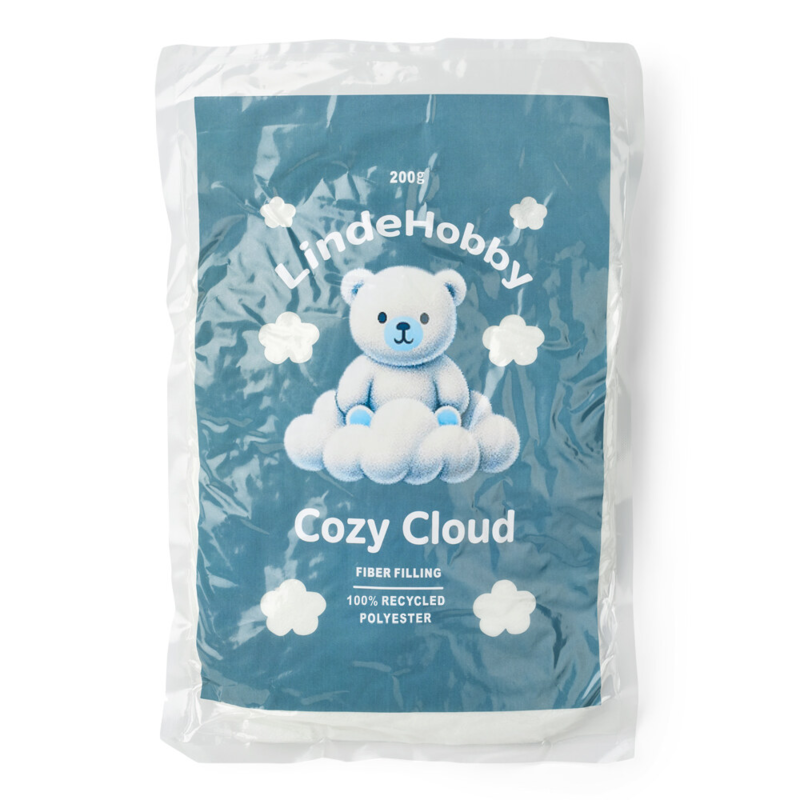 LindeHobby Cozy Cloud Recycled Fiber Filling 200 g