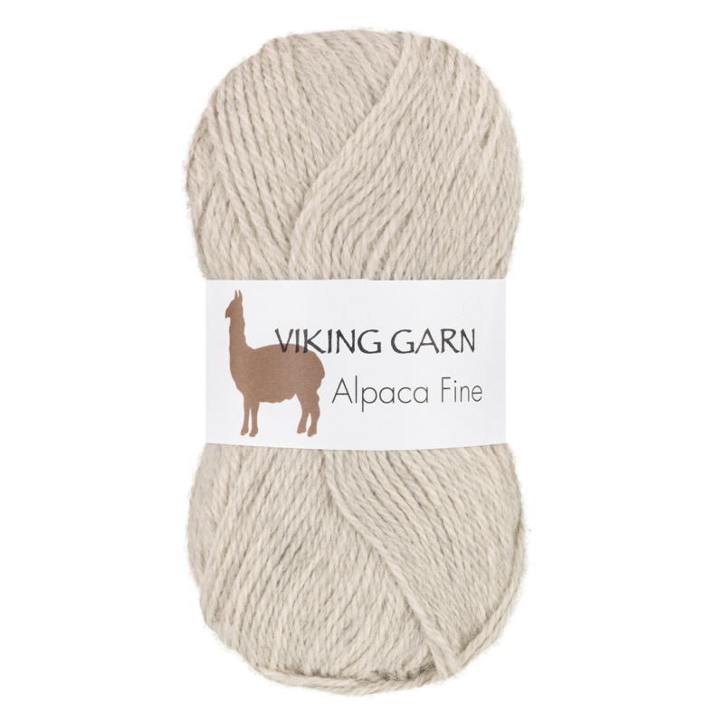 Viking Alpaca Fine 612 Pearl Gray