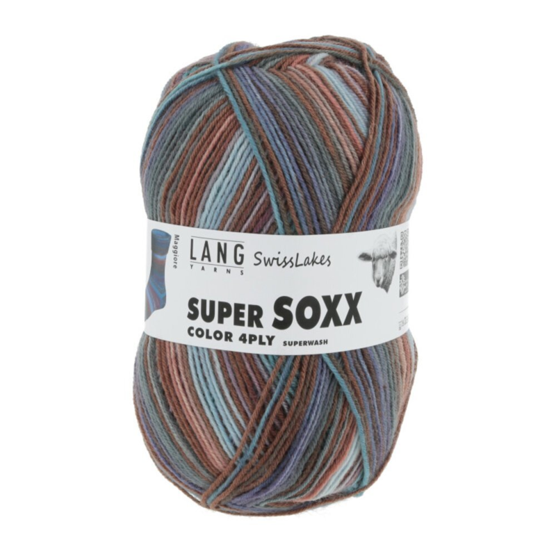 Lang Yarns Super Soxx Color 4-ply 357