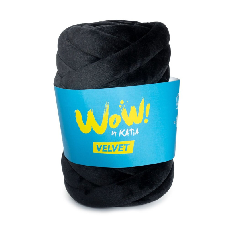 Katia Wow Velvet 504 Black