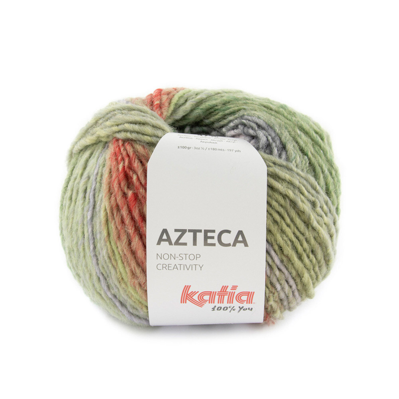 Katia Azteca 81 Light green-light purple