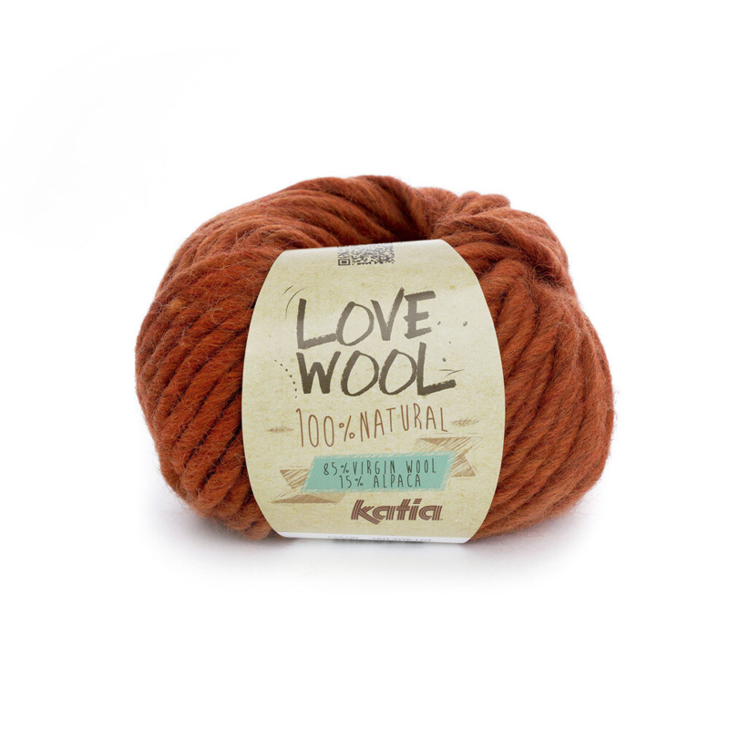 Katia Love Wool 114 Medium orange