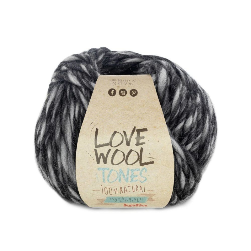 Katia Love Wool Tones 205 Dark Gray