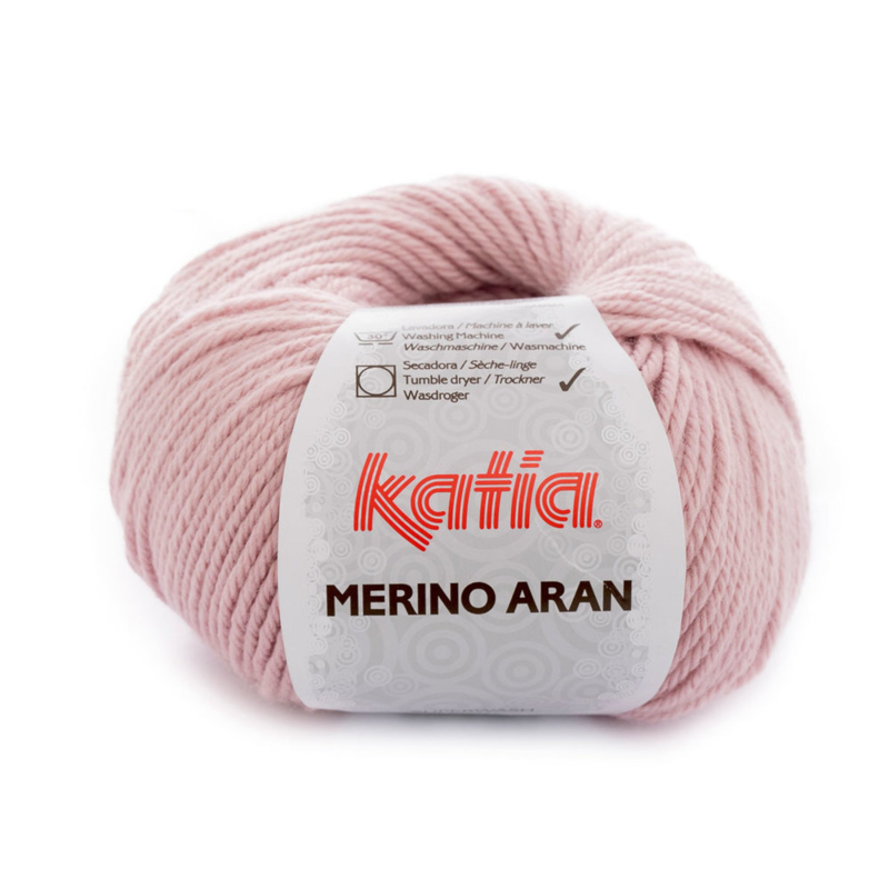 Katia Merino Aran 053 Medium Pink