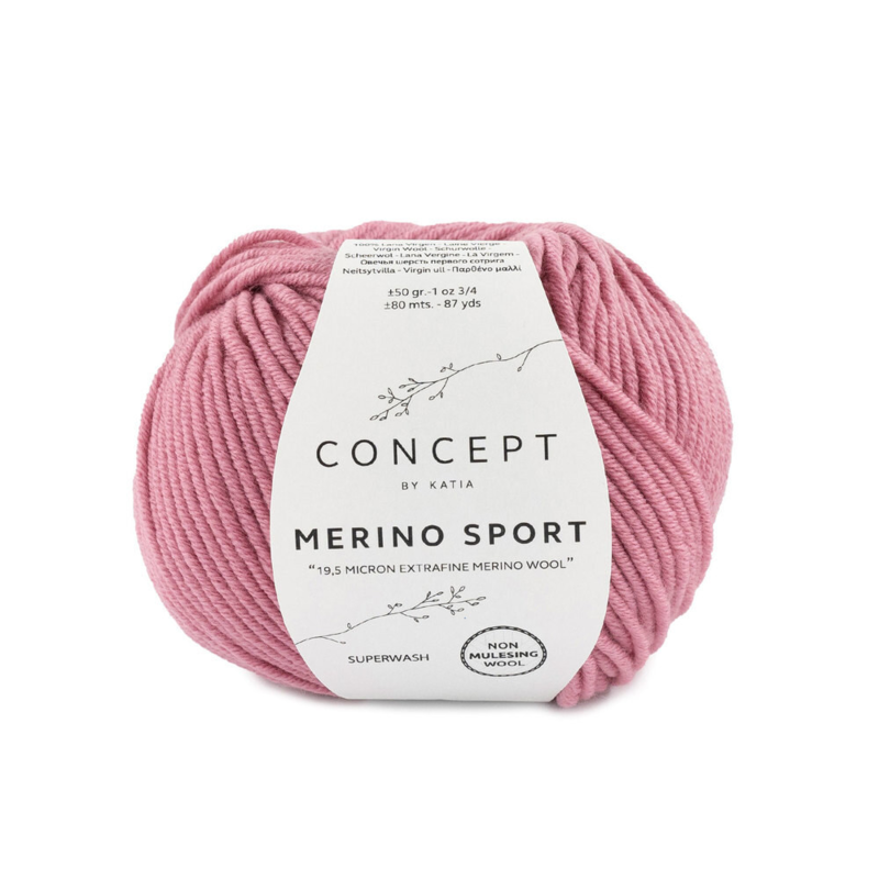 Katia Concept Merino Sport 028 Pink