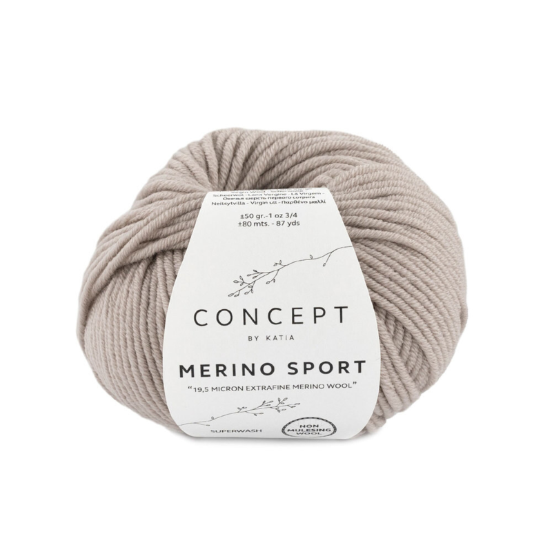 Katia Concept Merino Sport 010 Medium beige