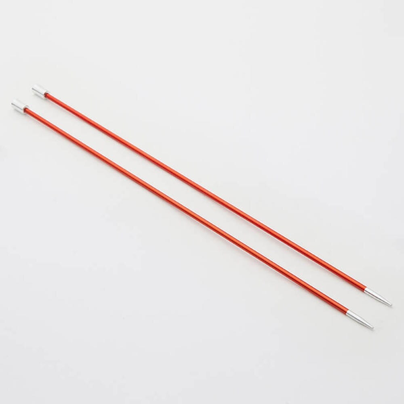 KnitPro Zing Single Pointed Needles Set 35 cm / 14" 2.50 mm